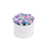 De Luxe Infinity Round White  Box- LAST ONE YEAR