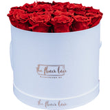 De Luxe Infinity Round White  Box- LAST ONE YEAR